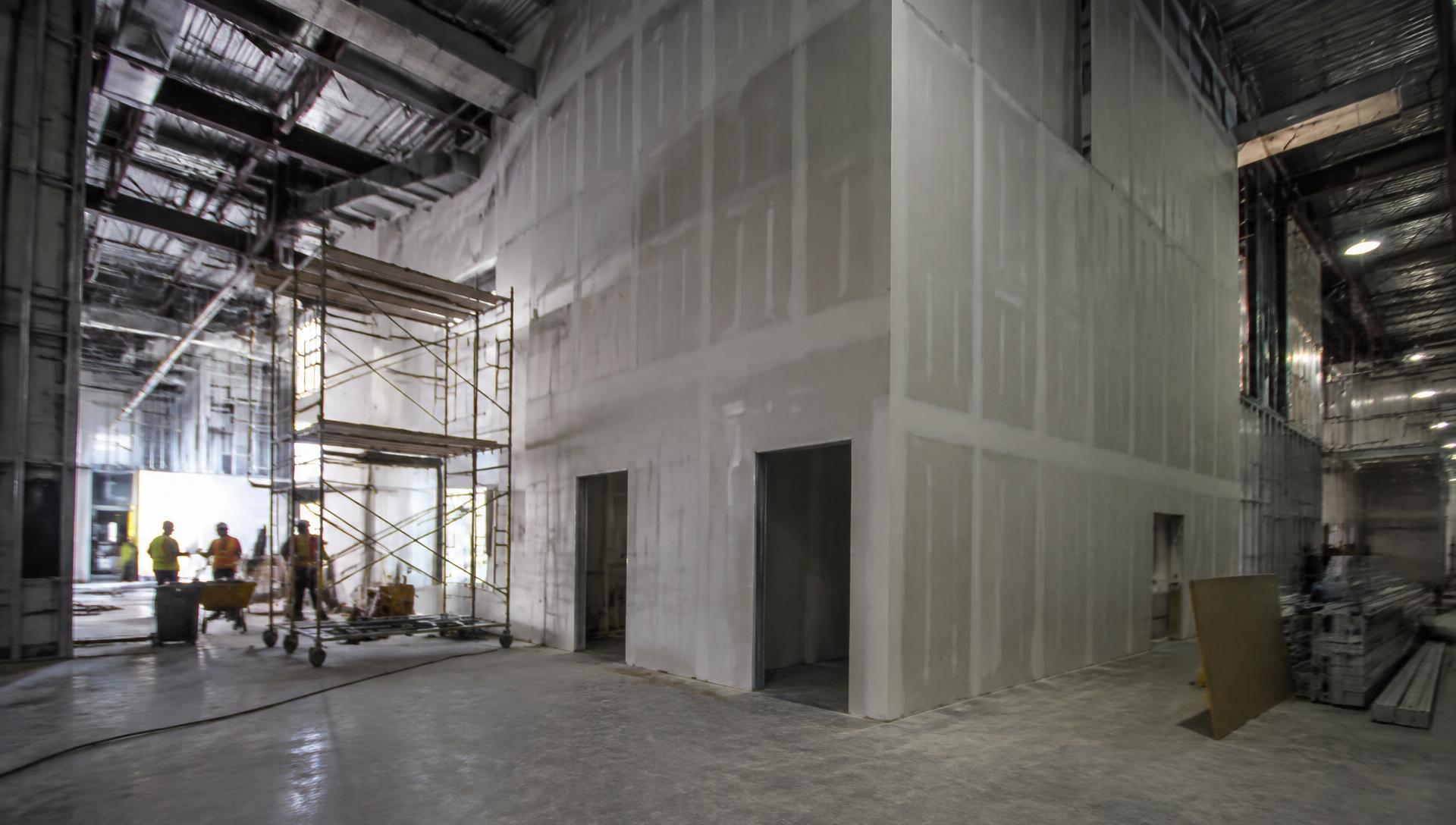 Modern finished interior